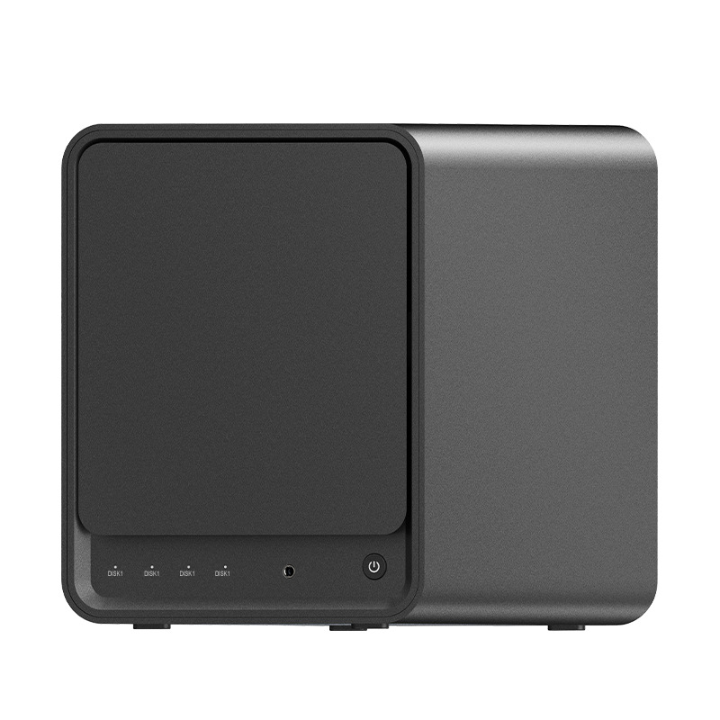 N100新款NAS四盘位大容量双网口私有云家用企业存储RAID支持M.2